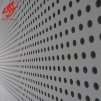 Sound Absorption Wooden Perforated Acoustic Wall Panel For Cinema